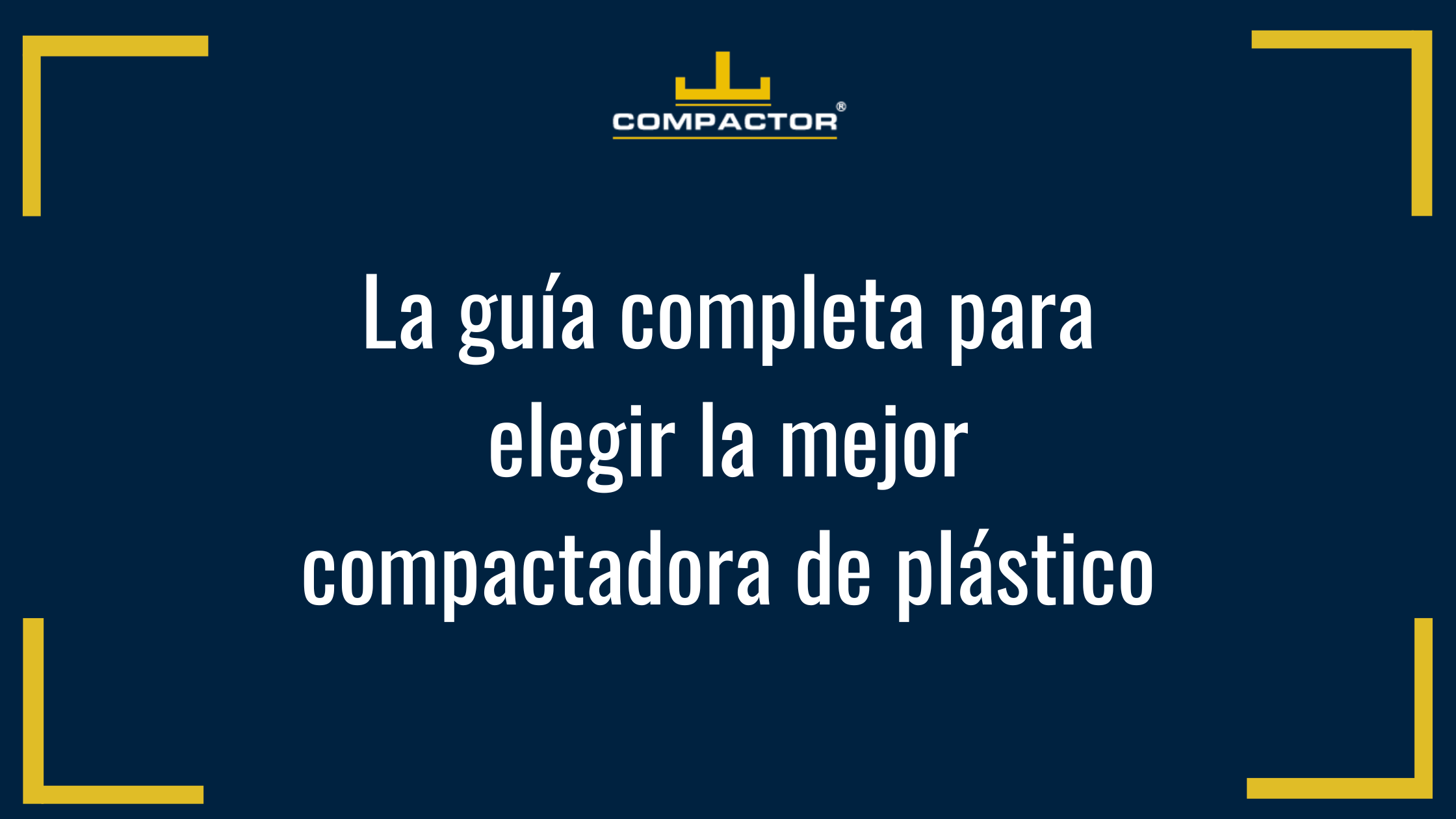 Maquinarias Compactor