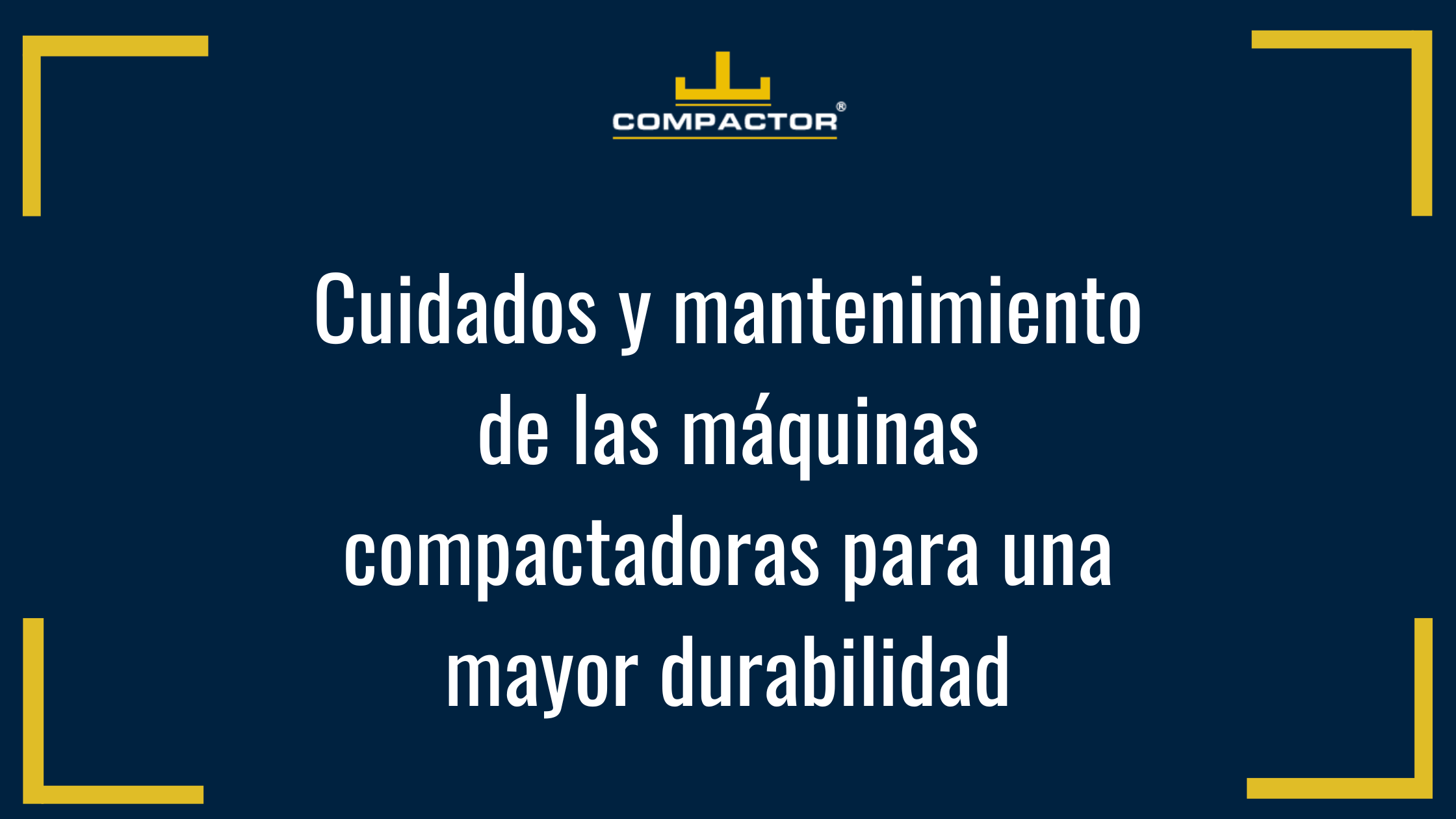 Maquinarias Compactor