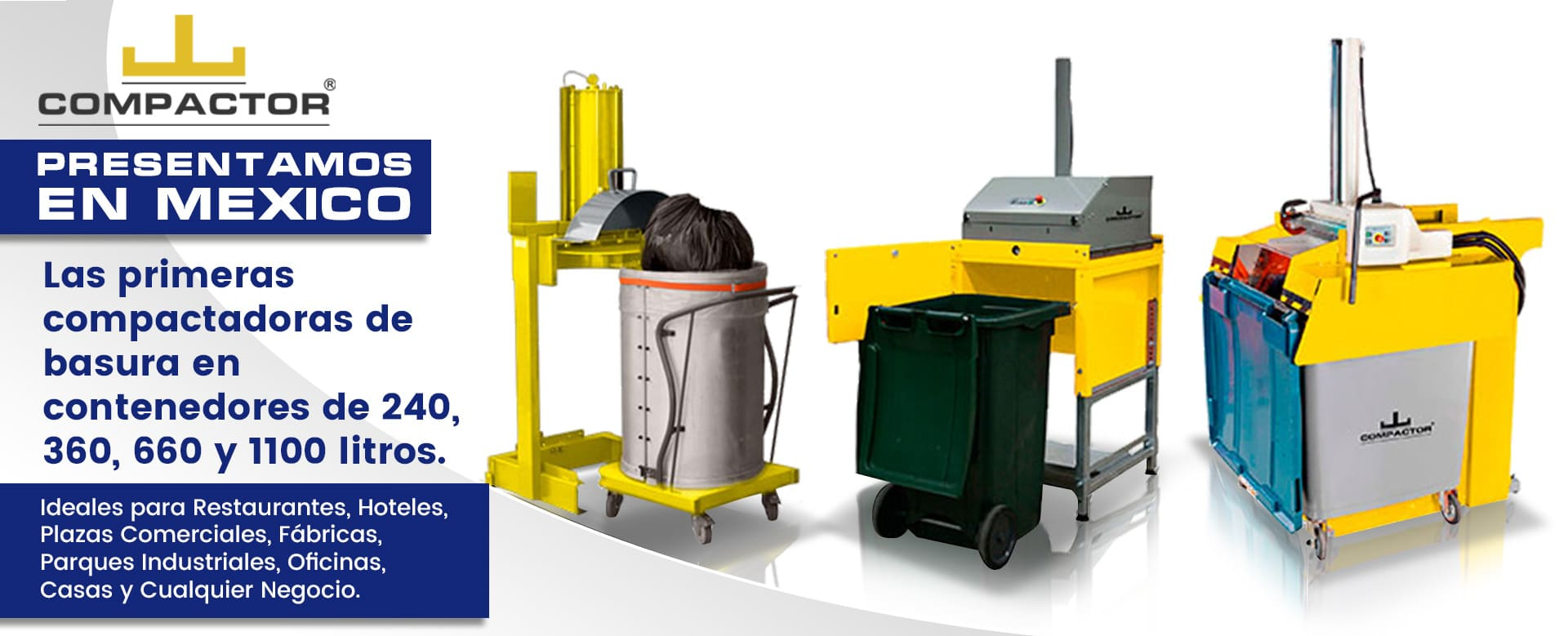 Compactadora de basura - maquinarias compoactor